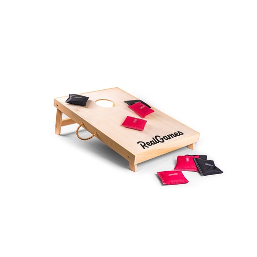 [RG035-RB] Cornhole 90 (Single Board) (Red/Black)