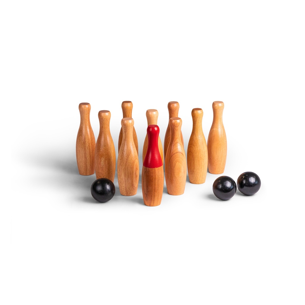 Wooden skittles cheap