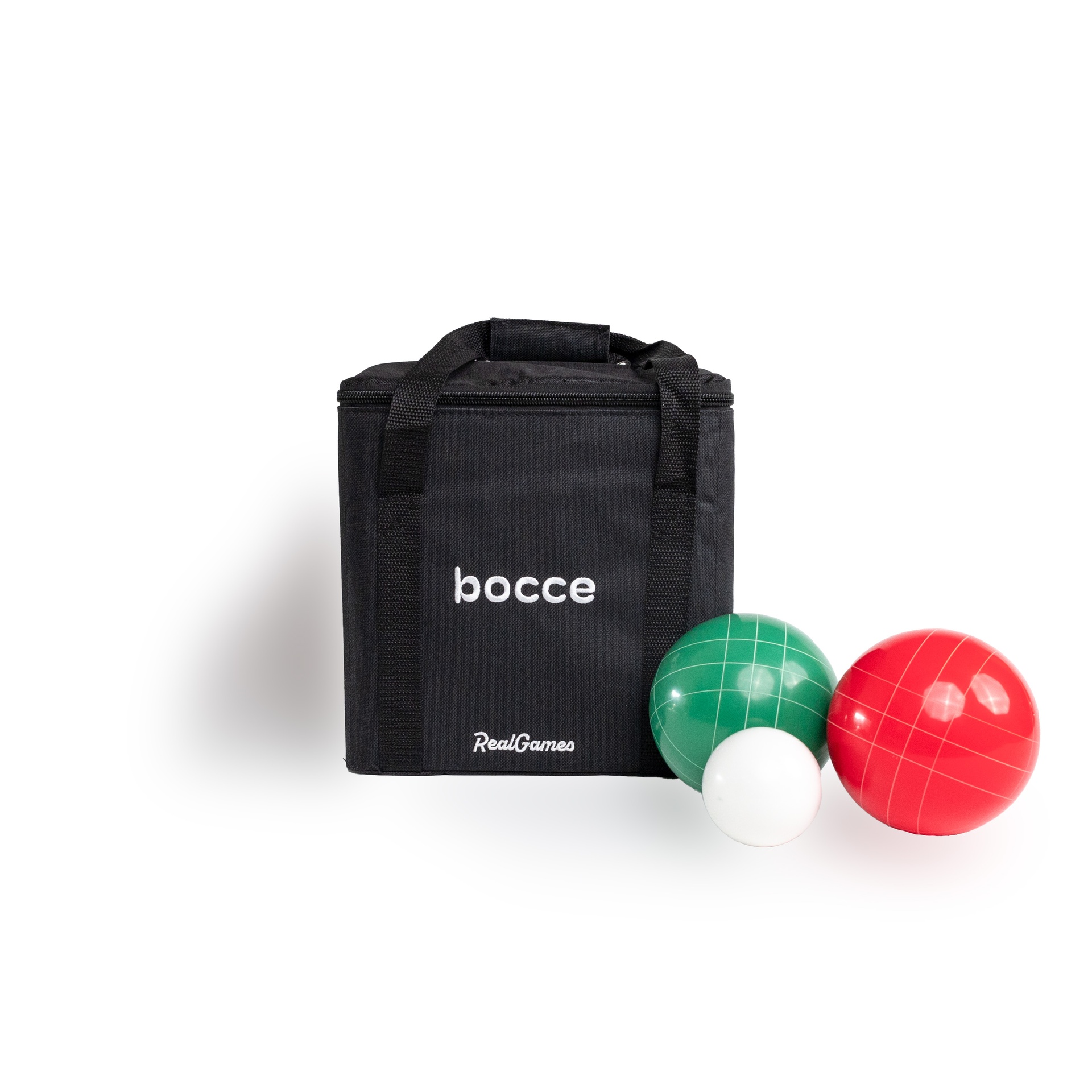 8 Bocce in Bag Red Green RealGames